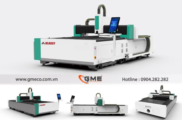 Máy Cắt Laser CNC Klassy FM 6015A Bàn Cắt Đơn, Khung Hàn - GME